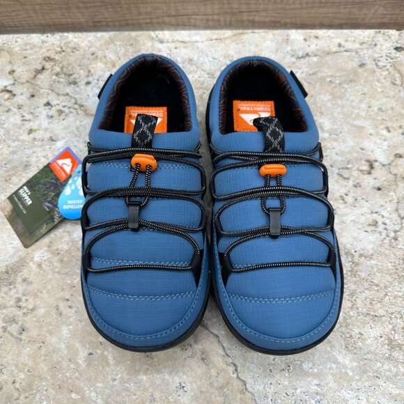 Ozark Trail Men's Size 7 Camp Scuff Slipper Blue Water Repellent Indoor Outdoor - Picture 1 of 10